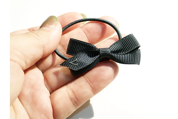 ドネーション・ボウ(ヘアゴム・スモール)|2色セット 3