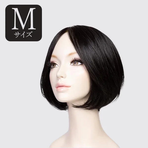 「wig+」Natural Black【Mサイズ】