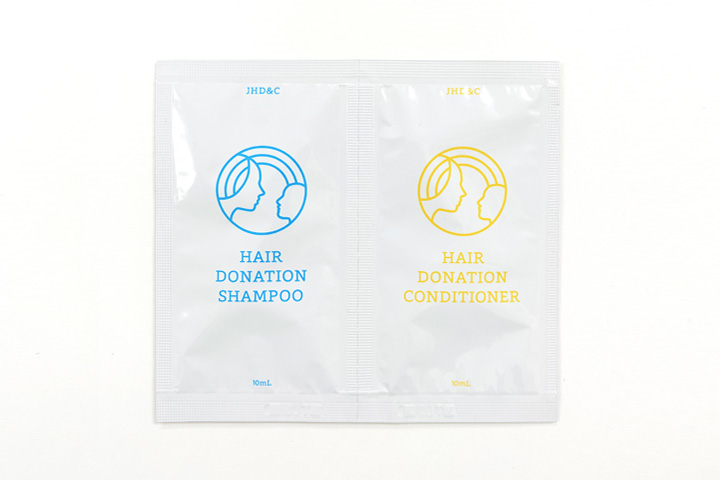 ヘアドネーションシャンプー&コンディショナーお試し用セット 1