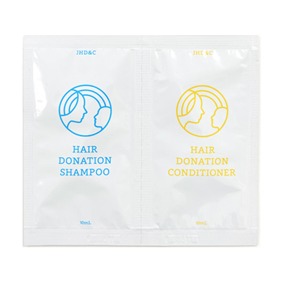 ヘアドネーションシャンプー&コンディショナーお試し用セット