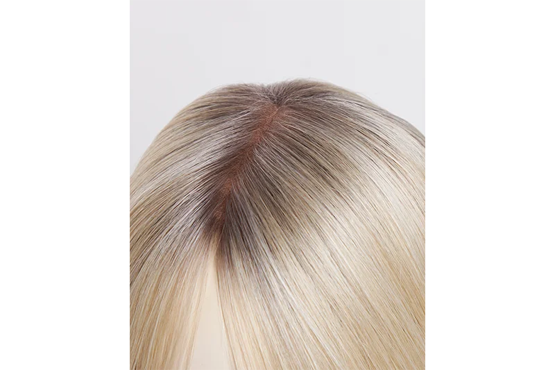 医療用ウィッグ【wig+】SPICE （スパイス）カラー・ホワイトブロンド【Sサイズ】 5