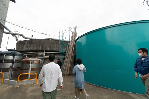 タンブラー乾燥内部