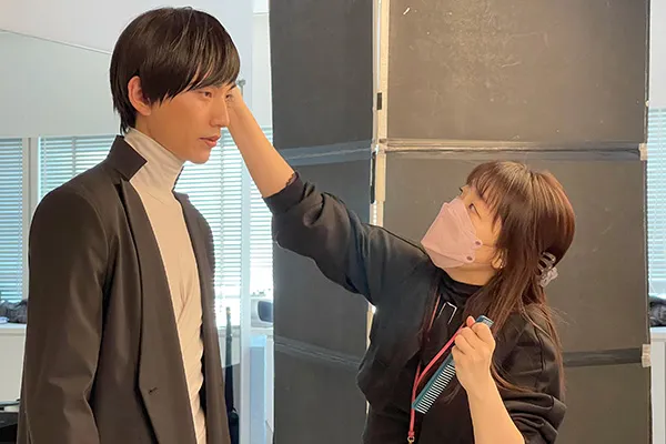 Wig+ビジュアル撮影風景