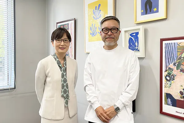 野澤先生とJHD&C代表の渡辺